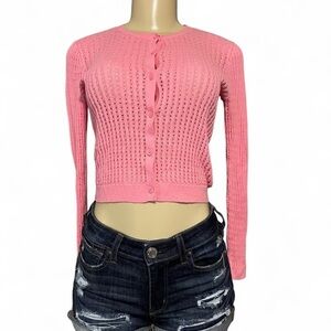 GAP Pink Women's Cardigan Sweater